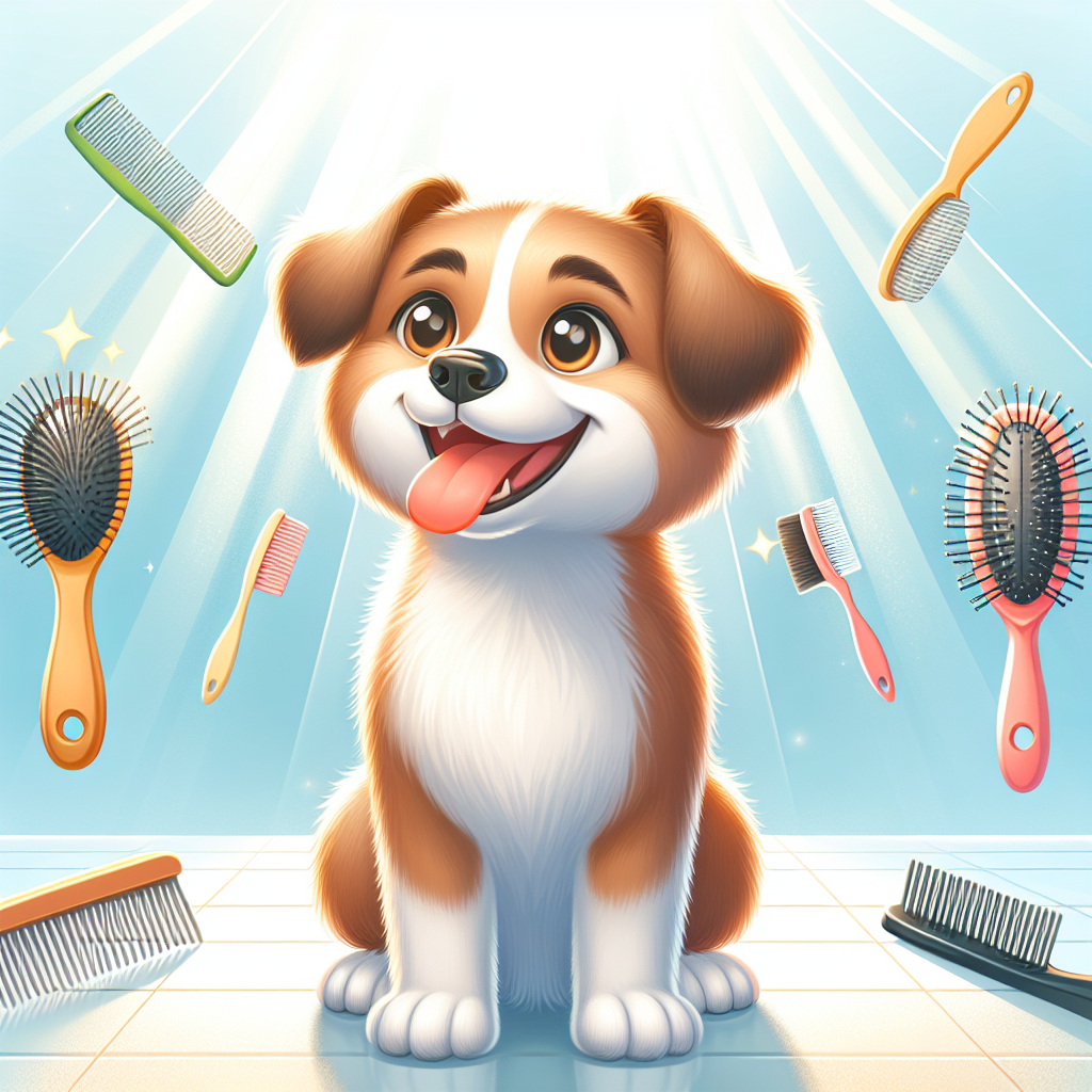 Quelle brosse utiliser pour un chien à poils courts ?