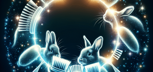 Les brosses idéales pour les lapins domestiques