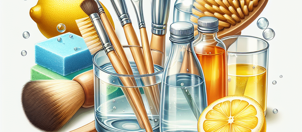 Nettoyer ses brosses : astuces maison et naturelles