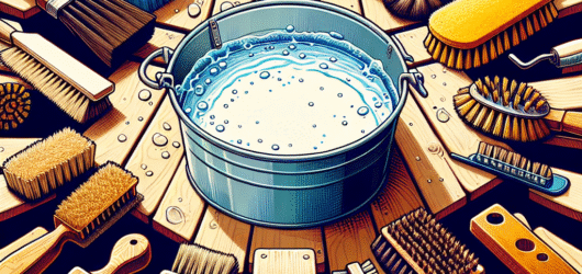 Quel type de brosse utiliser pour nettoyer une terrasse en bois ?